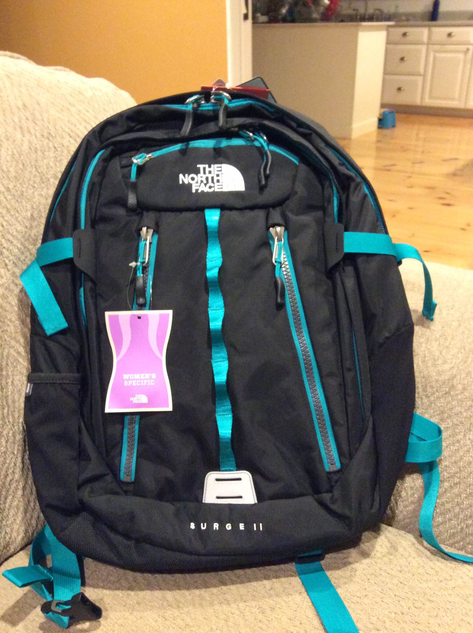 north face backpack surge 2